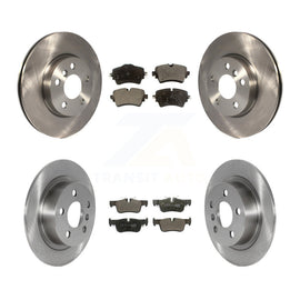 Front Rear Disc Brake Rotors And Ceramic Pads Kit For Mini Cooper Clubman
