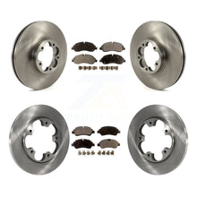 Load image into Gallery viewer, Front Rear Brake Rotor Ceramic Pad Kit For Ford Transit-350 HD With 5 Lug Wheels