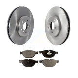 Front Disc Brake Rotors And Ceramic Pads Kit For BMW 750Li xDrive 750i 550i GT