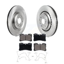 Charger l&#39;image dans la galerie, Front Disc Brake Rotors And Ceramic Pads Kit For Lexus LS460 LS500 LS600h LS500h