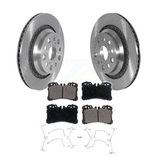 Charger l&#39;image dans la galerie, Front Disc Brake Rotors And Ceramic Pads Kit For Lexus LS460 LS600h