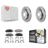 Rear Disc Brake Rotors And Ceramic Pads Kit For Nissan Rogue Sport LEAF Qashqai