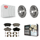 Rear Brake Rotor Ceramic Pad Kit For Mercedes-Benz ML350 GLE350 GLE43 AMG GLE400