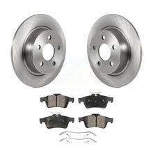 Charger l&#39;image dans la galerie, Rear Disc Brake Rotors And Ceramic Pads Kit For Ford Transit Connect