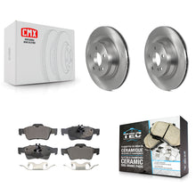 Charger l'image dans la galerie, Rear Disc Brake Rotors And Ceramic Pads Kit For Mercedes-Benz CLS550 E550