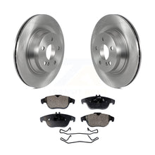 Load image into Gallery viewer, Rear Disc Brake Rotors And Ceramic Pads Kit For Mercedes-Benz E550