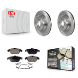 Rear Disc Brake Rotors And Ceramic Pads Kit For Mercedes-Benz E550