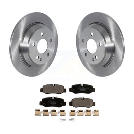 Rear Disc Brake Rotors And Ceramic Pads Kit For Mercedes-Benz Metris