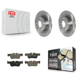 Rear Disc Brake Rotors Ceramic Pad Kit For Mini Cooper Countryman BMW i3 Clubman