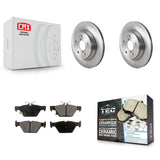 Rear Disc Brake Rotors And Ceramic Pads Kit For Subaru Forester