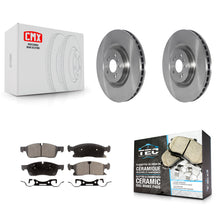 Charger l'image dans la galerie, Front Brake Rotor And Ceramic Pad Kit For Mercedes-Benz ML350 GLS450 GL450 GL350