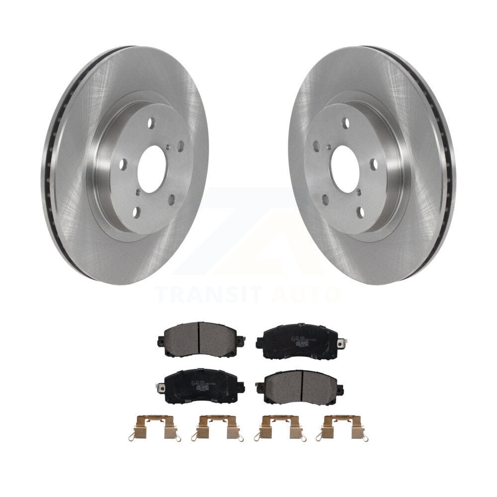 Front Disc Brake Rotors And Ceramic Pads Kit For Subaru Forester