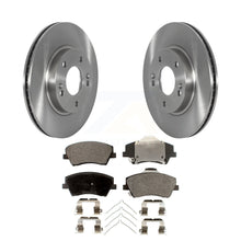 Load image into Gallery viewer, Front Disc Brake Rotors And Ceramic Pads Kit For Kia Niro Hyundai Ioniq