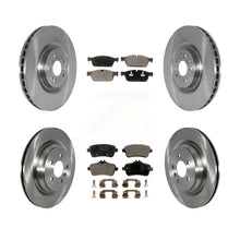 Charger l'image dans la galerie, Front Rear Disc Brake Rotors And Ceramic Pads Kit For Mercedes-Benz GLE550e