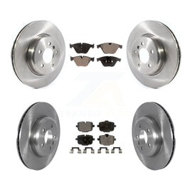 Front Rear Disc Brake Rotors Ceramic Pad Kit For BMW 535i 640i Gran Coupe xDrive
