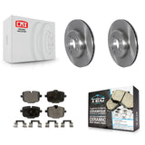 Rear Brake Rotor & Ceramic Pad Kit For BMW 535i 550i xDrive 650i 640i Gran Coupe