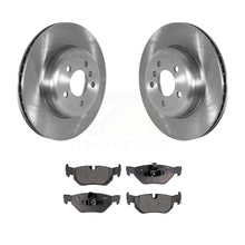 Charger l&#39;image dans la galerie, Rear Disc Brake Rotors And Ceramic Pads Kit For 2013 BMW 328i xDrive 3.0L