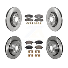 Charger l&#39;image dans la galerie, [Front+Rear] 2020-2022 Jeep Gladiator Premium OE Brake Rotors &amp; Ceramic Pads Kit For Max Braking