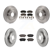 Load image into Gallery viewer, Front Rear Disc Brake Rotors And Ceramic Pads Kit For Nissan Rogue Sport Qashqai