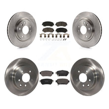 Load image into Gallery viewer, [Front+Rear] 2019 Nissan Rogue Sport S Premium OE Brake Rotors &amp; Ceramic Pads Kit For Max Braking