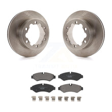 Load image into Gallery viewer, Rear Brake Rotors &amp; Ceramic Pad Kit For Mercedes-Benz Sprinter 3500 Freightliner