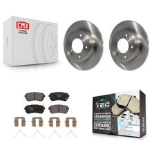 Load image into Gallery viewer, Rear Disc Brake Rotors And Ceramic Pads Kit For Hyundai Kona