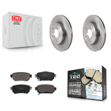Rear Disc Brake Rotors And Ceramic Pads Kit For Nissan Rogue Sport LEAF Qashqai