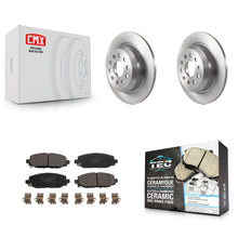 Charger l'image dans la galerie, [Rear] 2018-2021 Jeep Wrangler Rubicon Premium OE Brake Rotors &amp; Ceramic Pads Kit For Max Braking