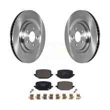 Charger l&#39;image dans la galerie, Rear Brake Rotor And Ceramic Pad Kit For Lincoln Aviator Ford Police Interceptor