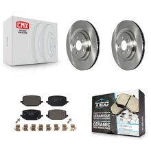 Load image into Gallery viewer, Rear Brake Rotor And Ceramic Pad Kit For Lincoln Aviator Ford Police Interceptor