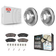 Charger l'image dans la galerie, [Rear] 2019-2022 Ford Ranger Premium OE Brake Rotors &amp; Ceramic Pads Kit For Max Braking