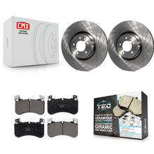 Charger l'image dans la galerie, Front Brake Rotor And Ceramic Pad Kit For Land Rover Range Sport Defender 90 110