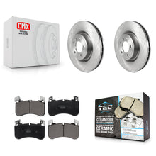 Charger l'image dans la galerie, Front Disc Brake Rotors And Ceramic Pad Kit For Land Rover Range Sport Discovery