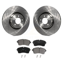 Load image into Gallery viewer, Front Disc Brake Rotors And Ceramic Pad Kit For Land Rover Range Defender 90 110