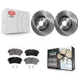 [Front] 2022 Land Rover Defender 110 90 2.0L Premium OE Brake Rotors & Ceramic Pads Kit For Max Braking