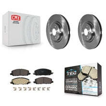 Load image into Gallery viewer, Front Disc Brake Rotors Ceramic Pad Kit For Ford Explorer Lincoln Aviator Police
