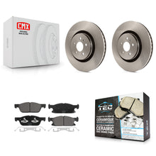 Load image into Gallery viewer, Front Disc Brake Rotors And Ceramic Pads Kit For Ford Edge Lincoln Nautilus
