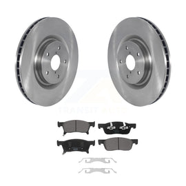 [Front] 2019-2022 Subaru Ascent Premium OE Brake Rotors & Ceramic Pads Kit For Max Braking