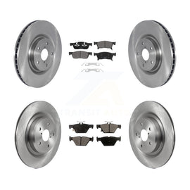 [Front+Rear] 2019-2022 Subaru Ascent Premium OE Brake Rotors & Ceramic Pads Kit For Max Braking