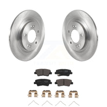 Load image into Gallery viewer, Rear Brake Rotor And Ceramic Pad Kit For Kia Cadenza With Electric Parking