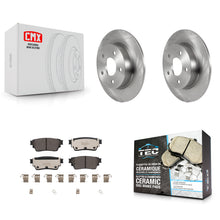 Charger l'image dans la galerie, Rear Disc Brake Rotors And Ceramic Pads Kit For Nissan Altima Kicks