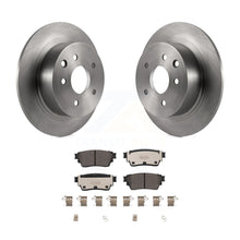 Load image into Gallery viewer, Rear Disc Brake Rotors And Ceramic Pads Kit For Nissan Altima AWD