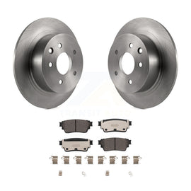 Rear Disc Brake Rotors And Ceramic Pads Kit For Nissan Altima AWD