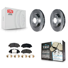 Charger l'image dans la galerie, Front Disc Brake Rotors And Ceramic Pads Kit For Mitsubishi Eclipse Cross