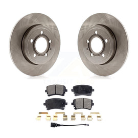 Rear Brake Rotor & Ceramic Pad Kit For Audi A4 Quattro With 300mm Diameter
