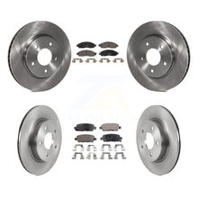 Charger l&#39;image dans la galerie, [Front+Rear] 2018 Nissan LEAF S Premium OE Brake Rotors &amp; Ceramic Pads Kit For Max Braking