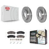 Front Disc Brake Rotors And Ceramic Pads Kit For Ford Ranger Bronco