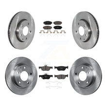 Charger l'image dans la galerie, Front Rear Disc Brake Rotors And Ceramic Pads Kit For Mazda 3