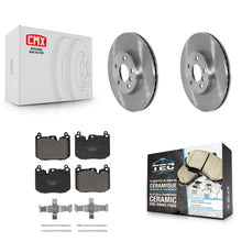 Charger l'image dans la galerie, Front Brake Rotor &amp; Ceramic Pad Kit For Mini Cooper Clubman S With Sport Package