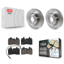 Charger l'image dans la galerie, Front Disc Brake Rotors And Ceramic Pads Kit For Cadillac CT6